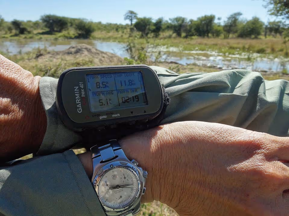 Old-bull trail through open country, day 14